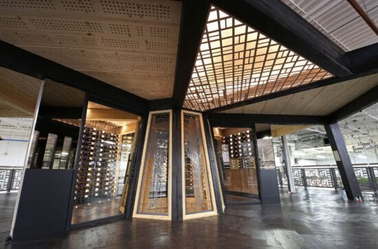 Experience Center Wine Cellar by Genuwine Cellars