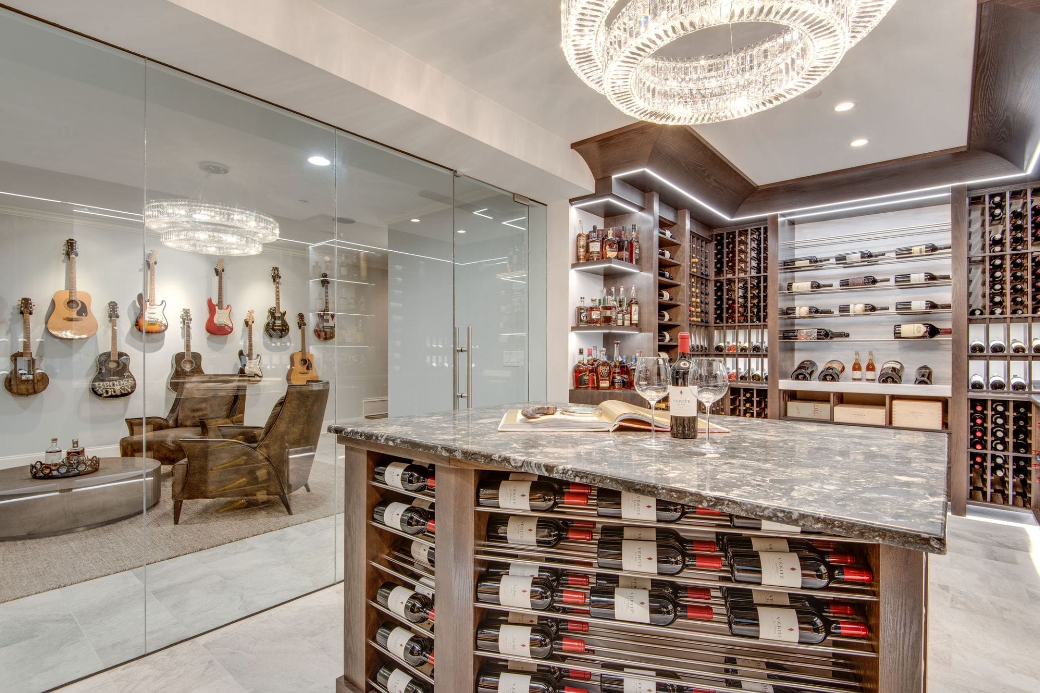 Nashville Wine Cellar by Genuwine Cellars