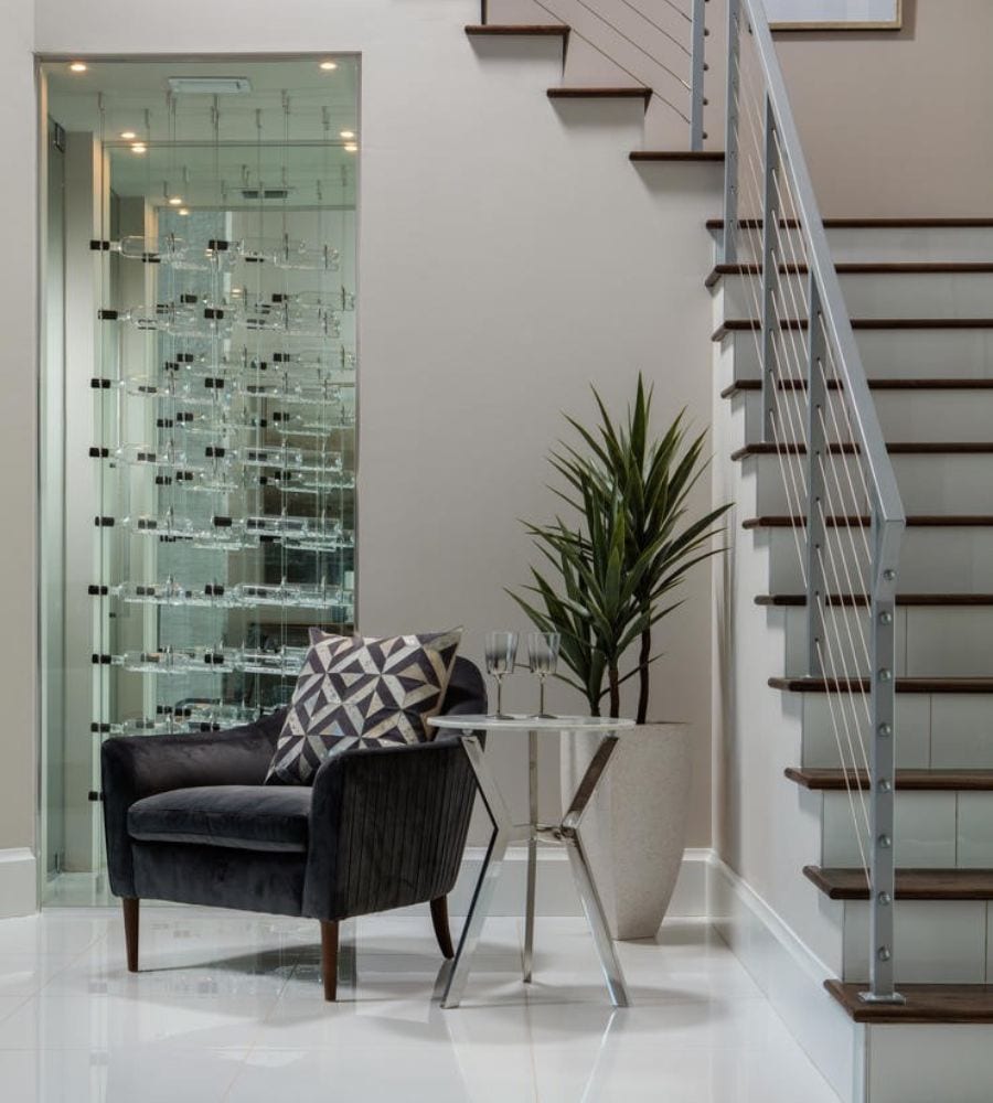 Residential Cable Showcase by Genuwine Cellars