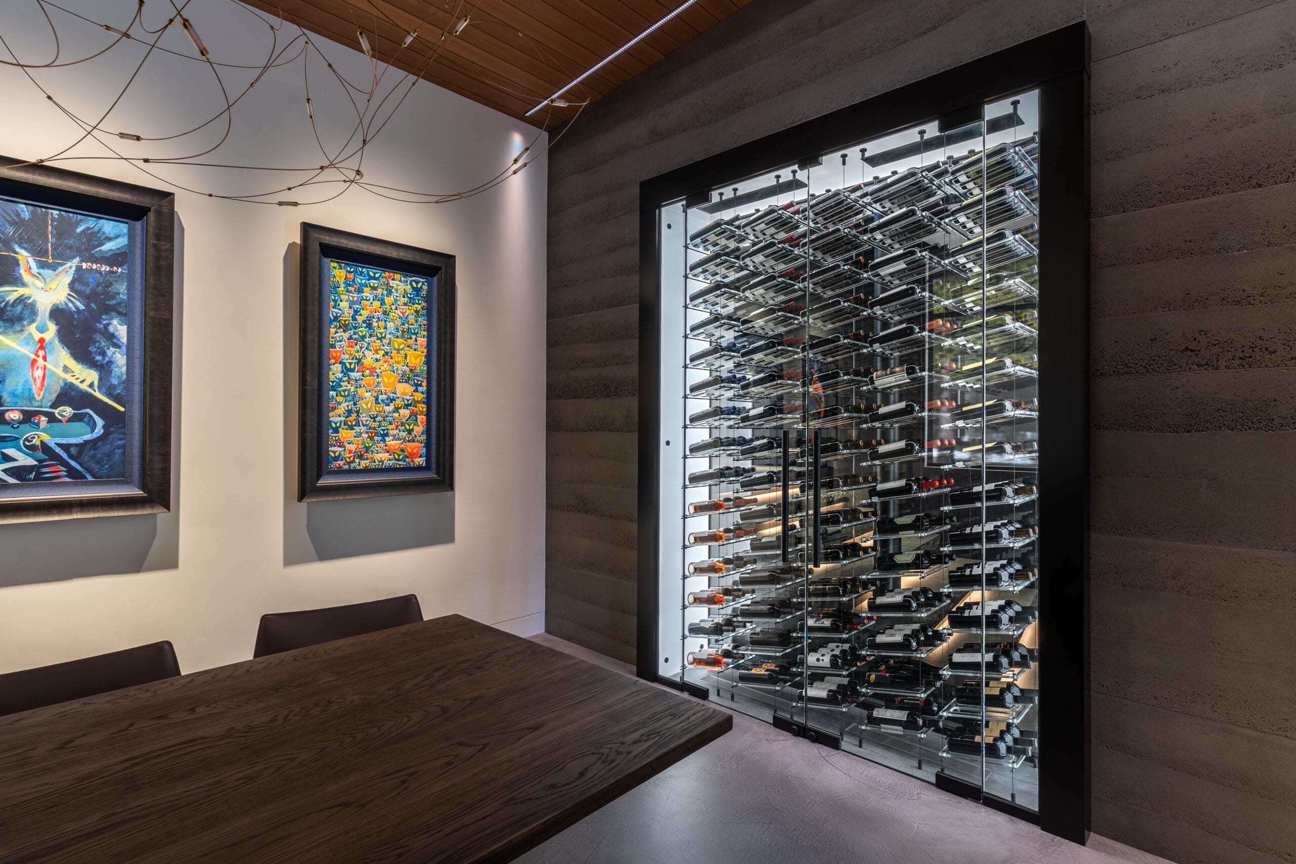 The Suspended Cellar by Genuwine Cellars