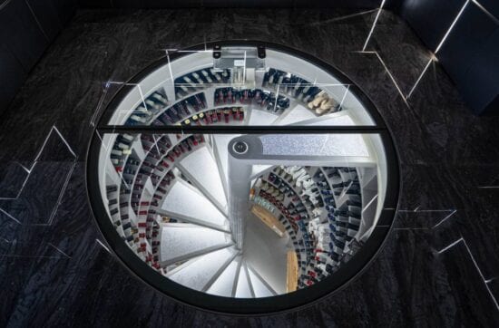 The Ultimate Spiral Wine Cellar by Genuwine Cellars