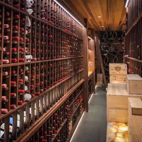Sommelier Select wooden wine racks