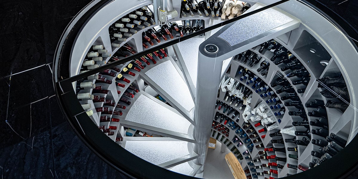 Corkscrew wine cellar clearance