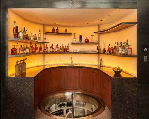 wine cellar in basement - Genuwine Cellars