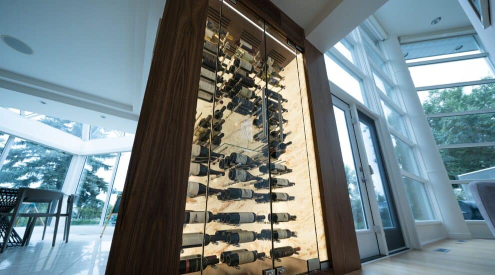 Designer Onyx Wine Display - Genuwine Cellars