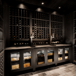 Sommelier Select custom traditional wine cellars - Genuwine Cellars