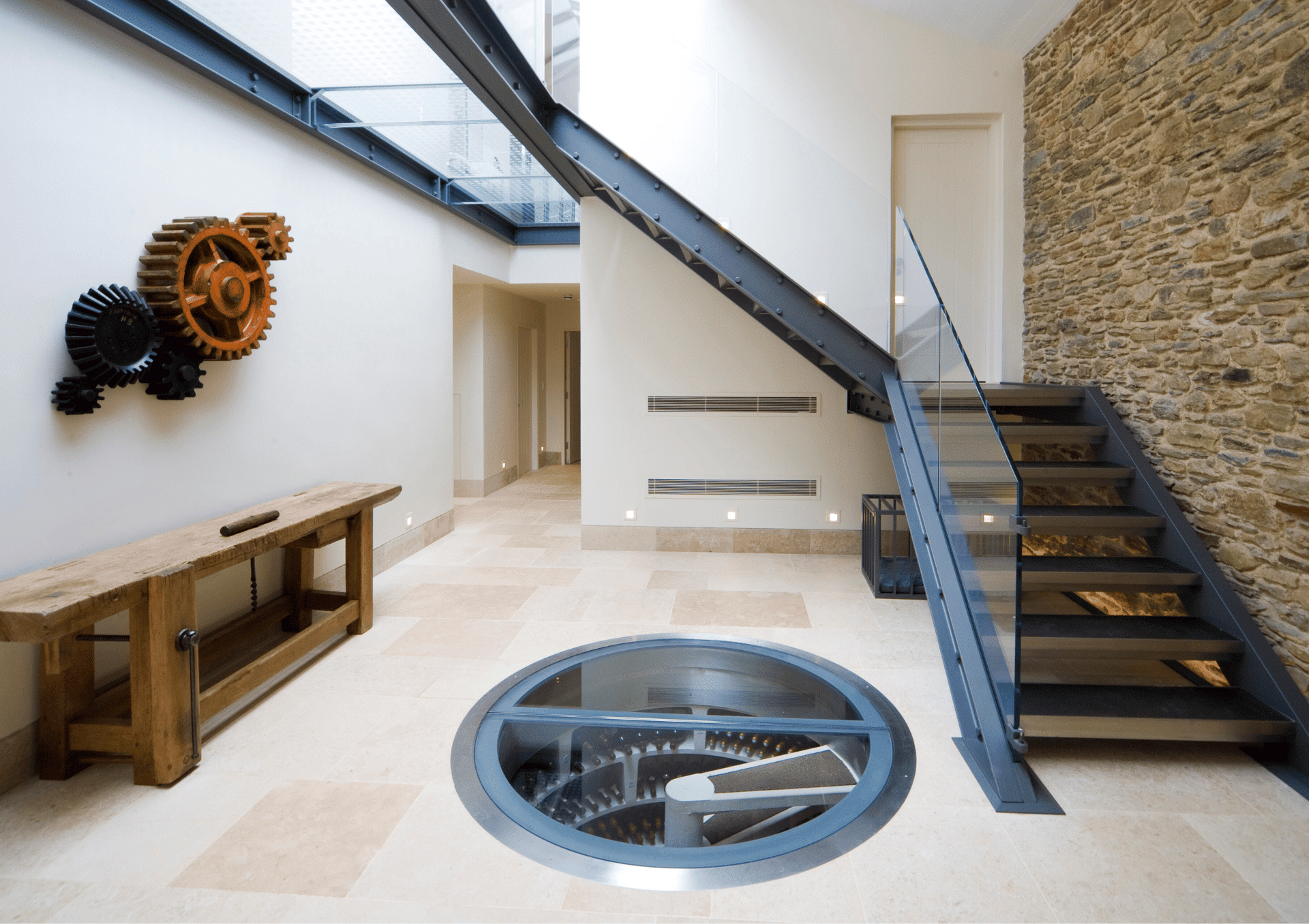 Diy spiral wine cellar best sale