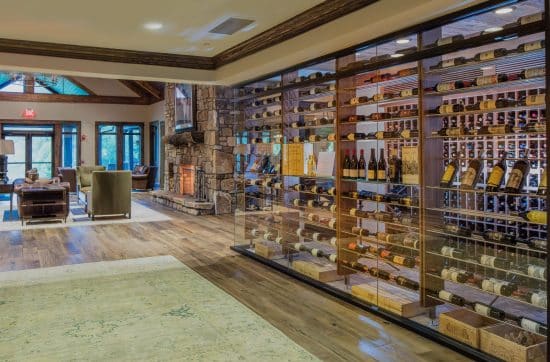 bespoke commercial wine cellar