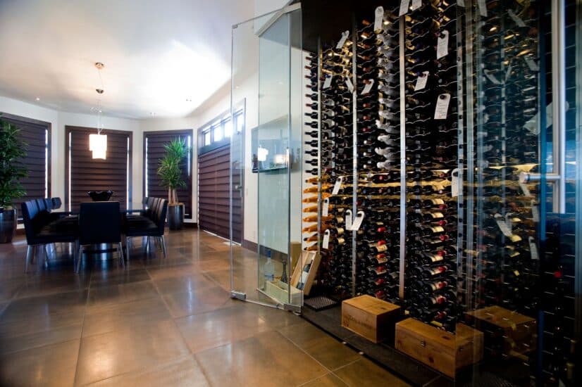 Custom Glass Wine Room Design Ideas To Transform Your Home - Genuwine ...