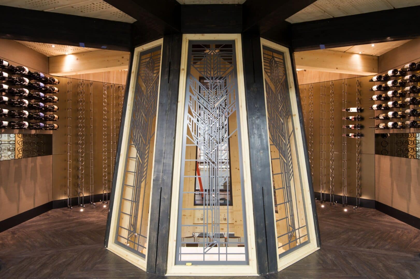 Script Cellars Wine Experience Center Wine Cellar - Genuwine Cellars