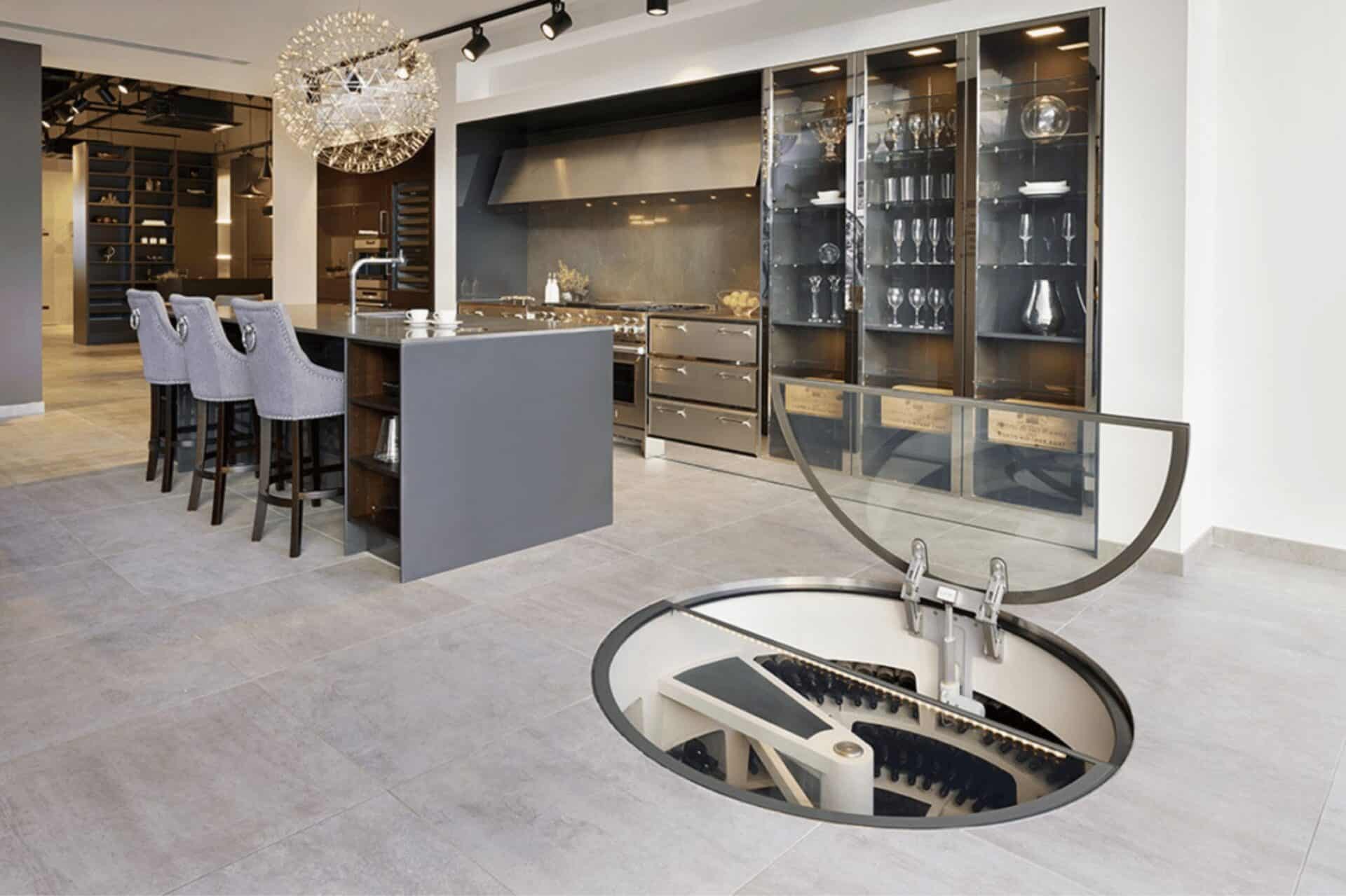 Luxury Spiral Wine Cellars For Underground Wine Storage