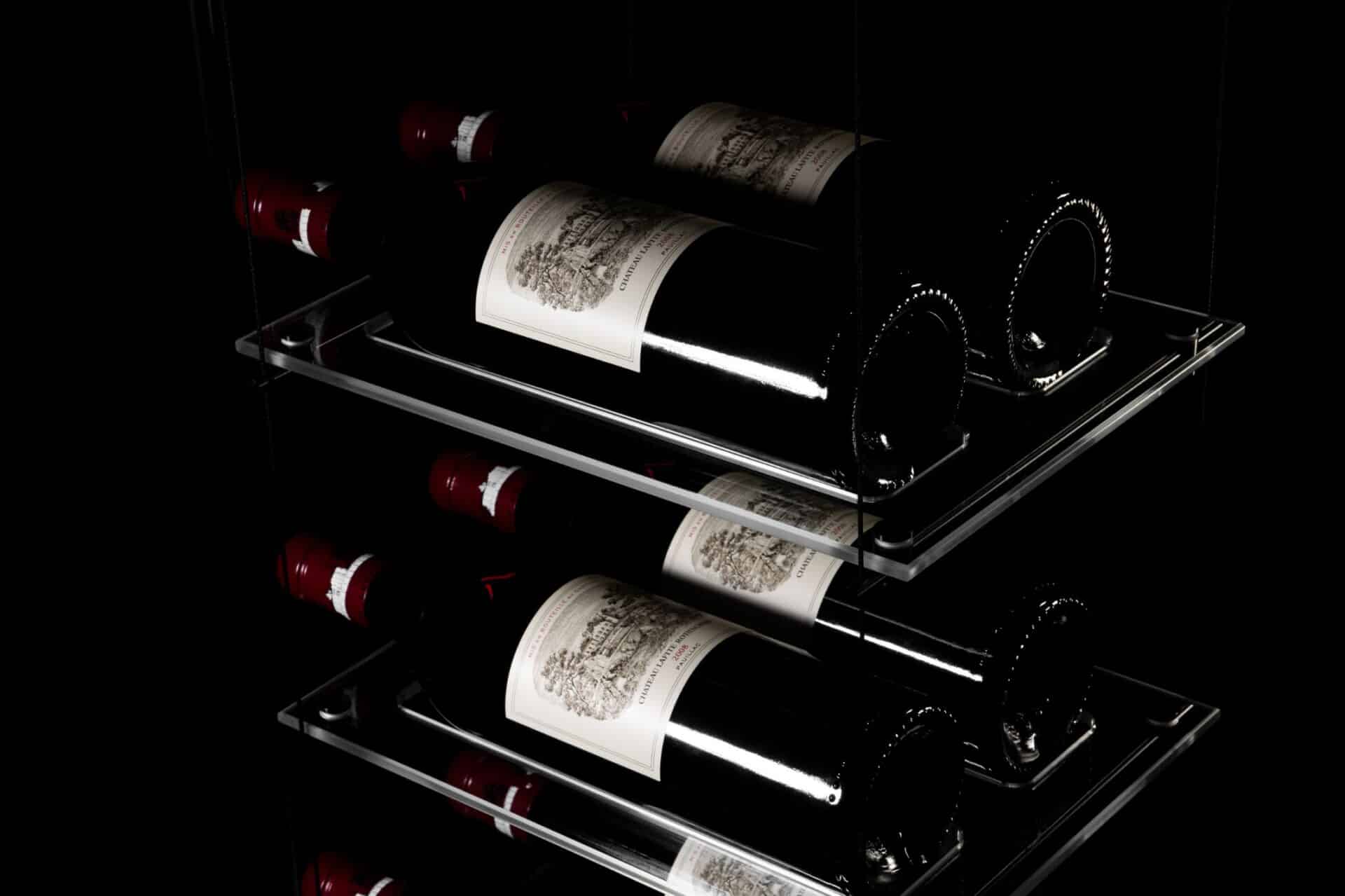 Lumina - Floating Glass Wine Rack - Genuwine Cellars