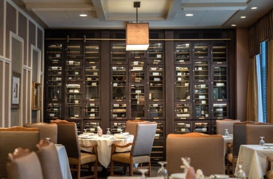 red oak wood wine lockers